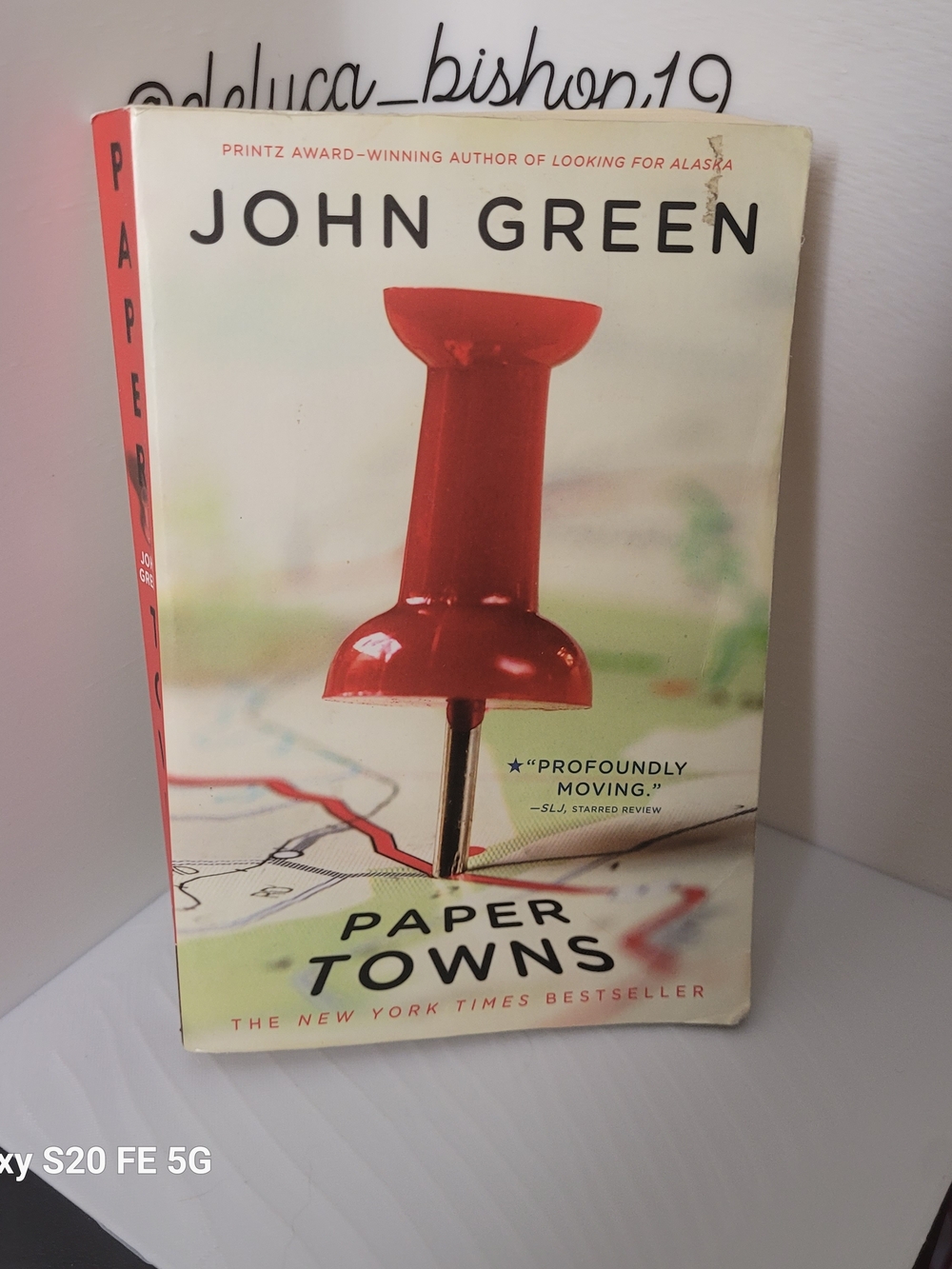 John Green 'Paper Towns' Paperback Book
